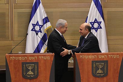 Israeli unity government - Netanyahu and Mofaz